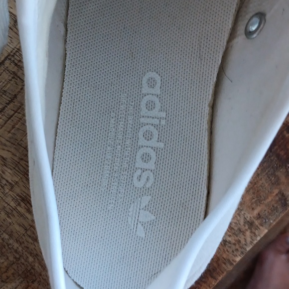 ADIDAS COLLAPSIBLE NIZZA LOW 'WHITE BLACK' SIZE 8 NWOT - Picture 6 of 7